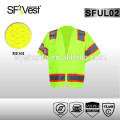 2015 new products traffic safety products x back reflective safety vest yellow safety vest ansi